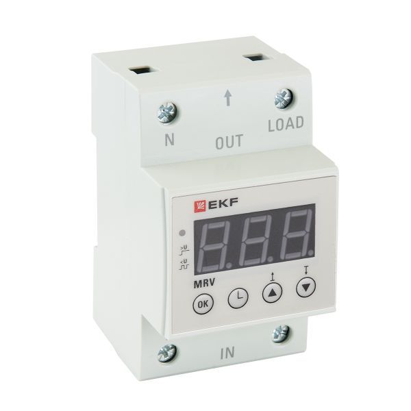 Реле напряжения с дисплеем MRV 32А PROxima EKF MRV-32A