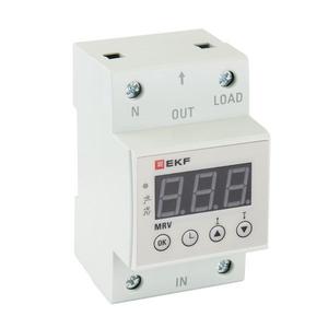 Реле напряжения с дисплеем MRV 50А PROxima EKF MRV-50A