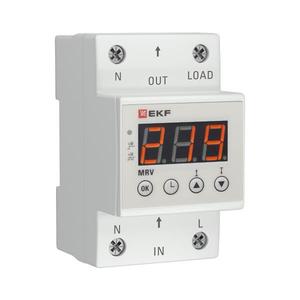 Реле напряжения с дисплеем MRV 50А PROxima EKF MRV-50A