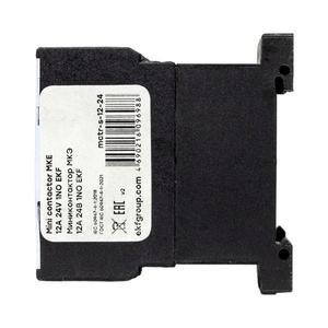 Контактор МКЭ-1 12А кат. 24В AC 1НО EKF Mctr-s-12-24