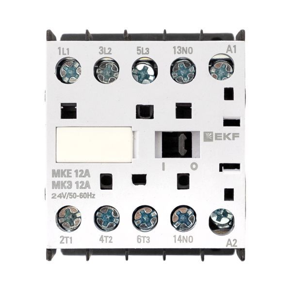 Контактор МКЭ-1 12А кат. 24В AC 1НО EKF Mctr-s-12-24