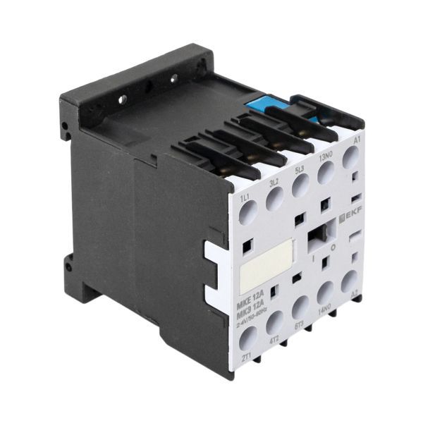 Контактор МКЭ-1 12А кат. 24В AC 1НО EKF Mctr-s-12-24