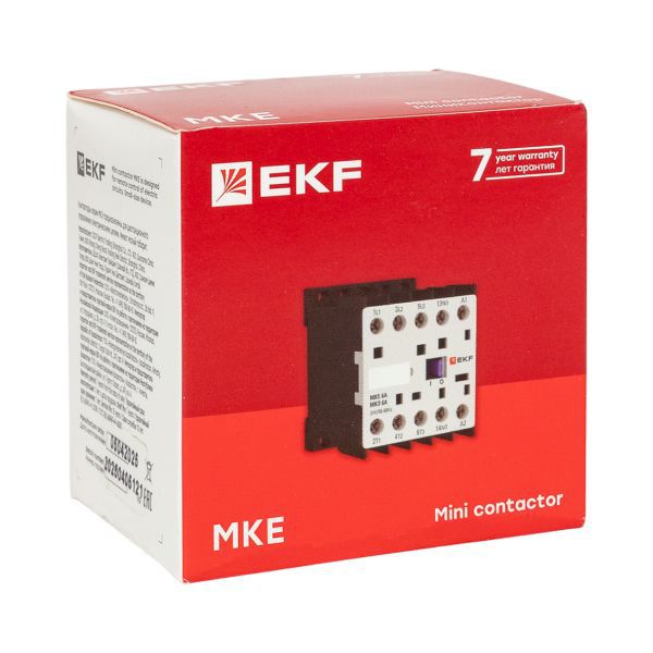 Контактор МКЭ-1 16А кат. 24В AC 1НО EKF Mctr-s-16-24
