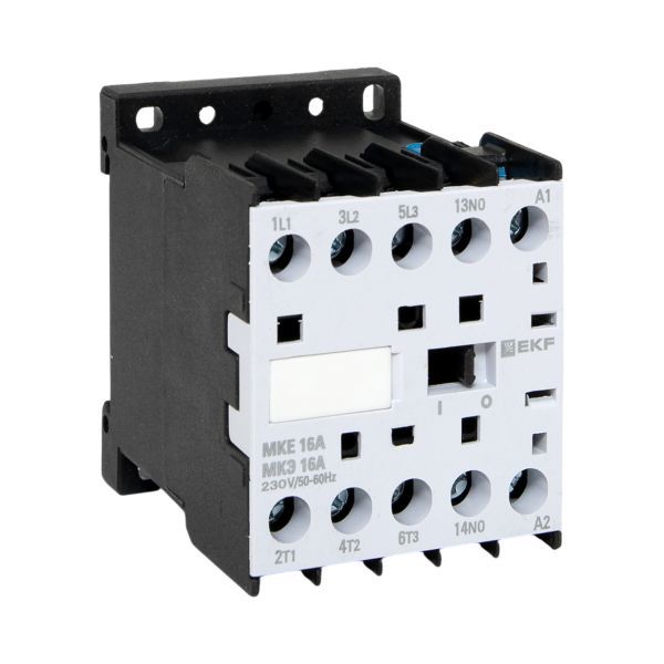Контактор МКЭ-1 16А кат. 400В AC 1НО EKF Mctr-s-16-400