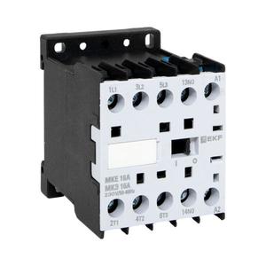 Контактор МКЭ-1 16А кат. 400В AC 1НО EKF Mctr-s-16-400