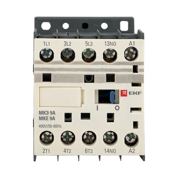 Контактор МКЭ-1 9А кат. 400В AC 1НО EKF Mctr-s-9-400