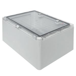 Бокс пластиковый с монтажной платой 400х300х220 IP65 прозр. дверь PROxima EKF PBT65MP004