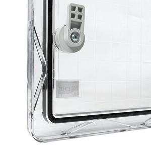 Бокс пластиковый с монтажной платой 400х300х220 IP65 прозр. дверь PROxima EKF PBT65MP004