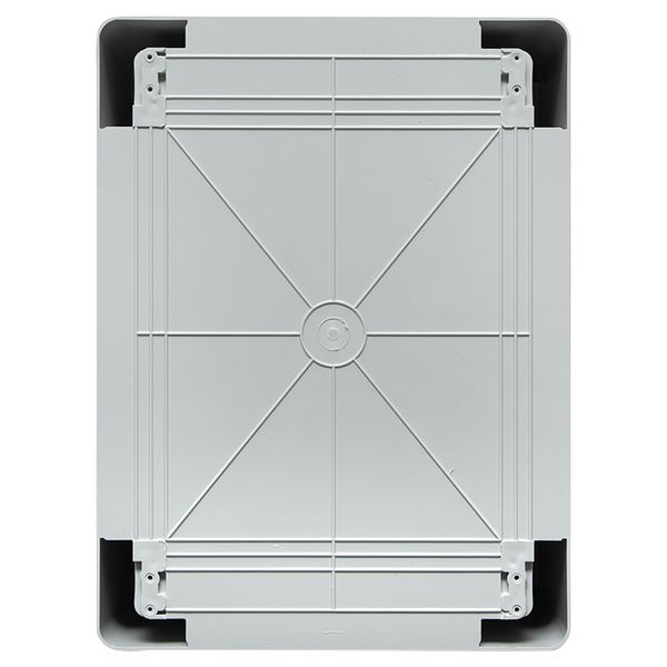 Бокс пластиковый с монтажной платой 500х400х180 IP65 прозр. дверь PROxima EKF PBT65MP006
