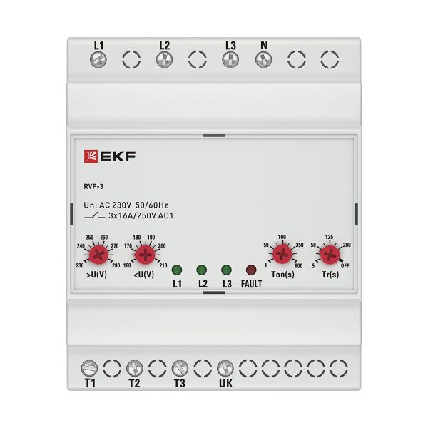 Реле выбора фаз РВФ-3 PROxima EKF RVF-3