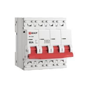 Выключатель нагрузки 4п 80А ВН-125N PROxima EKF S1254080