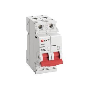 Выключатель нагрузки 2п 32А ВН-63N PROxima EKF S63232
