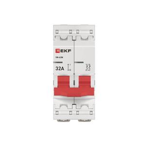 Выключатель нагрузки 2п 32А ВН-63N PROxima EKF S63232