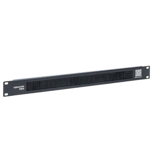 Ввод щеточный TERACOM PRO 1U черн. EKF TRP-1BR-BK