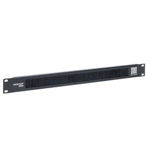 Ввод щеточный TERACOM PRO 1U черн. EKF TRP-1BR-BK