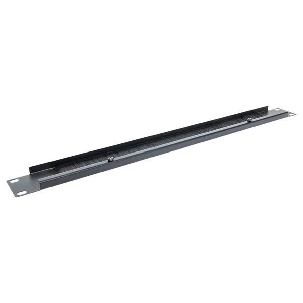 Ввод щеточный TERACOM PRO 1U черн. EKF TRP-1BR-BK