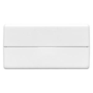 Адаптер проходной RJ45-RJ45 кат.6 неэкранир. бел. TERACOM PRO EKF TRP-INLC-2RJ45-6UTP-WH