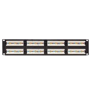 Патч-панель 19дюйм 2U кат.5E UTP неэкранир. 48 портов RJ45 Dual IDC TERACOM PRO EKF TRP-PPNL-5EUTP-2U48