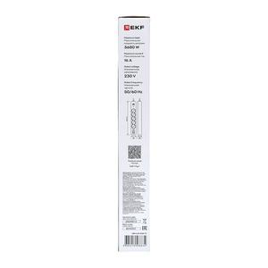 Удлинитель 5х5м IP20 2USB 2.4А+2type-C LUX 1.5кв.мм EKF UBA-LUX-505-TC