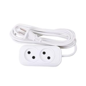 Удлинитель 2х3м без заземл. 10А IP20 Эксперт 2.2кВт ПВС 2х0.75 PROxima EKF UBA10-275-2-03