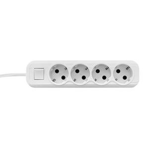 Удлинитель 4х3м с заземл. 16А IP20 Эксперт 3.0кВт с выкл. ПВС 3х1 EKF UBA16-310-4-03i