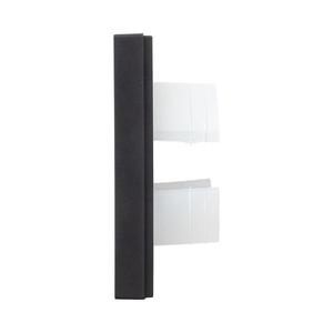 Рамка 1-м Эпика IP44 пластик черн. EKF UP1-FPB-01-44