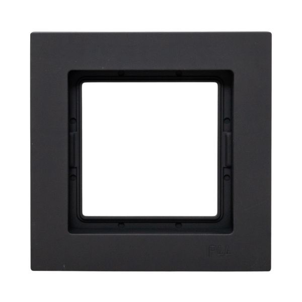Рамка 1-м Эпика IP44 пластик черн. EKF UP1-FPB-01-44