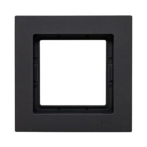 Рамка 1-м Эпика IP44 пластик черн. EKF UP1-FPB-01-44
