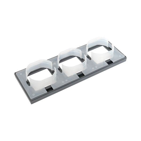 Рамка 3-м Эпика IP44 пластик графит EKF UP1-FPG-03-44