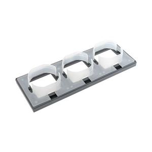 Рамка 3-м Эпика IP44 пластик графит EKF UP1-FPG-03-44