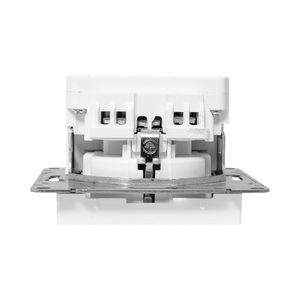 Розетка СП Эпика 16А с 2 USB-A+С с заземл. защ. шторки механизм бел. EKF UP1-SOW-111-USBA+USBC