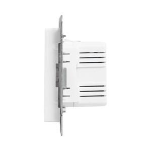 Розетка 2-м СП Эпика USB-C механизм бел. EKF UP1-SOW-2USBC