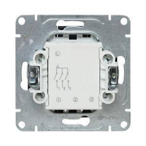 Выключатель 3-кл. СП Эпика механизм графит EKF UP1-SWG-31