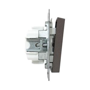 Выключатель 2-кл. СП Эпика механизм мокко EKF UP1-SWM-20