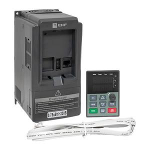 Преобразователь частоты 0.75/1.5кВт 1х230В VECTOR-100 PROxima EKF VT100-0R7-1B