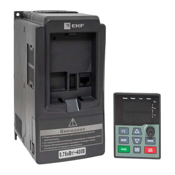 Преобразователь частоты 0.75/1.5кВт 3х400В VECTOR-100 PROxima EKF VT100-0R7-3B