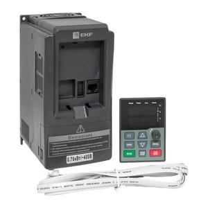 Преобразователь частоты 0.75/1.5кВт 3х400В VECTOR-100 PROxima EKF VT100-0R7-3B