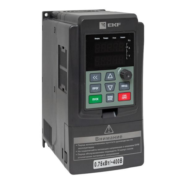 Преобразователь частоты 0.75/1.5кВт 3х400В VECTOR-100 PROxima EKF VT100-0R7-3B