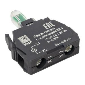 Лампа сменная с основанием XB4 красн. 230В PROxima EKF XB4-EML-R
