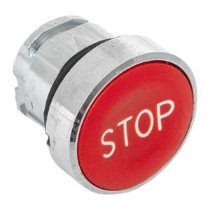Механизм кнопки исполнительный "STOP" XB4 IP65 плоский возвратный без фиксации красн. EKF XB4BA-4158C-65