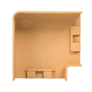 Поворот на 90град. 40х25 под свет. дерево Plast PROxima (уп.4шт) EKF abl-40-25x4