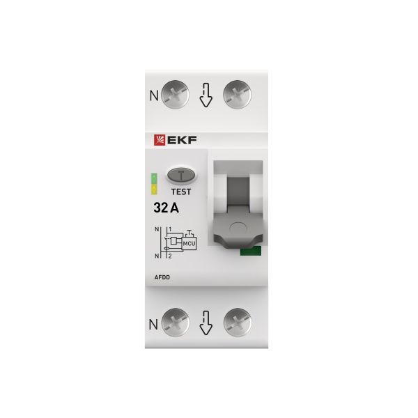 Устройство защиты от дугового пробоя (УЗДП) 1P+N 32А PROxima EKF afdd-2-32-pro