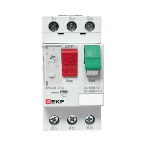 Выключатель автоматический для защиты двигателя АПД-32 2.5-4А EKF apd-me-4.0