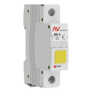 Лампа сигнальная AV-L желт. EKF av-l-yellow-averes
