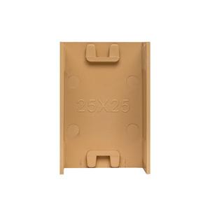 Соединитель на стык 25х25 под свет. дерево Plast PROxima (уп.4шт) EKF conl-25-25x4