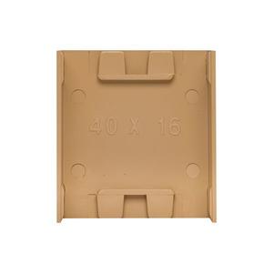 Соединитель на стык 40х16 под свет. дерево Plast PROxima (уп.4шт) EKF conl-40-16x4