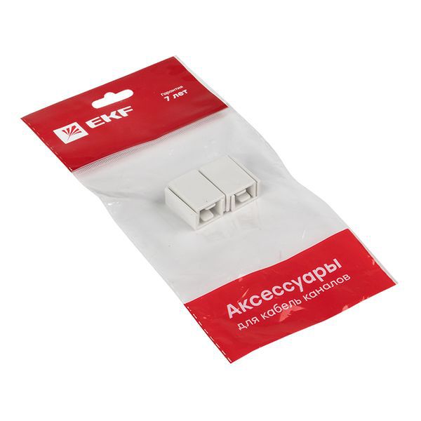 Соединитель на стык 15х10 бел. Plast PROxima (уп.4шт) EKF conw-15-10x4