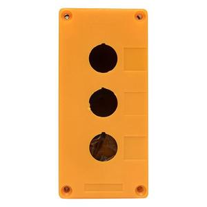 Корпус КП103 3 кнопки пластик. желт. EKF cpb-103-o