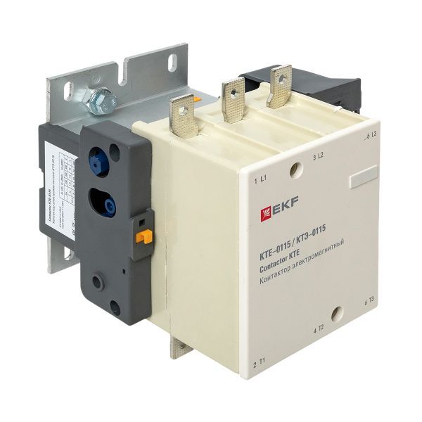 Контактор КТЭ-1 115А кат. 230В AC 1НО EKF ctr-b-115