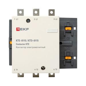 Контактор КТЭ-1 115А кат. 230В AC 1НО EKF ctr-b-115